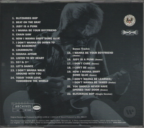 USED CD - Ramones – Ramones (Rhino)