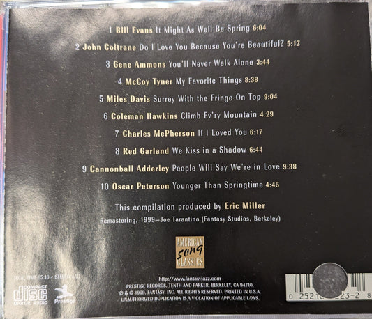 USED CD - Various – My Favorite Things (The Jazz Giants Play Rodgers & Hammerstein)