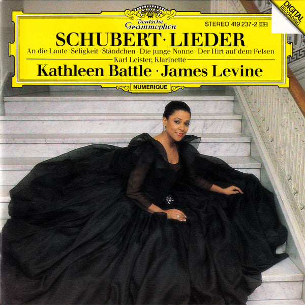 USED CD - Schubert, Kathleen Battle, James Levine – Schubert · Lieder