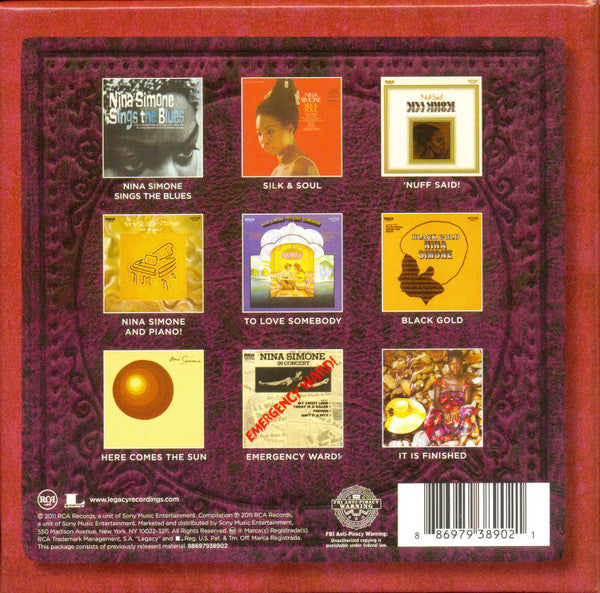 9CD - Nina Simone – The Complete RCA Albums Collection