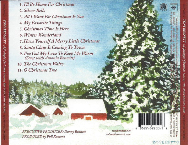 USED CD - Tony Bennett Featuring The Count Basie Big Band – A Swingin' Christmas