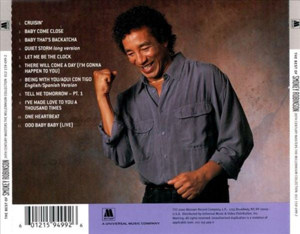 USED CD - Smokey Robinson – The Best Of Smokey Robinson