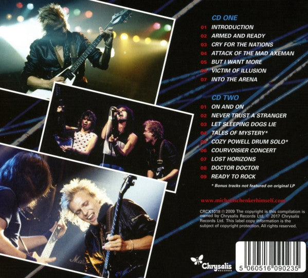 USED 2CD - The Michael Schenker Group – One Night At Budokan