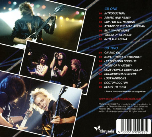 USED 2CD - The Michael Schenker Group – One Night At Budokan