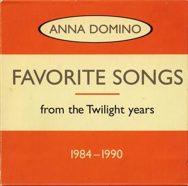 USED CD - Anna Domino – Favorite Songs From The Twilight Years 1984-1990