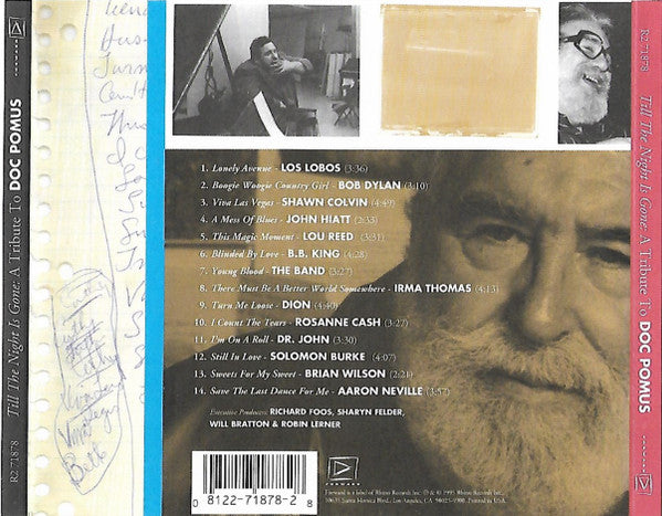 USED CD - Various – Till The Night Is Gone: A Tribute To Doc Pomus