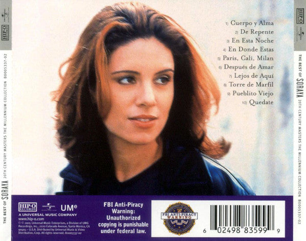 USED CD - Soraya – The Best Of Soraya