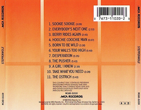 USED CD - Steppenwolf – Steppenwolf