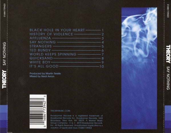 CD - Theory Of A Deadman – Say Nothing