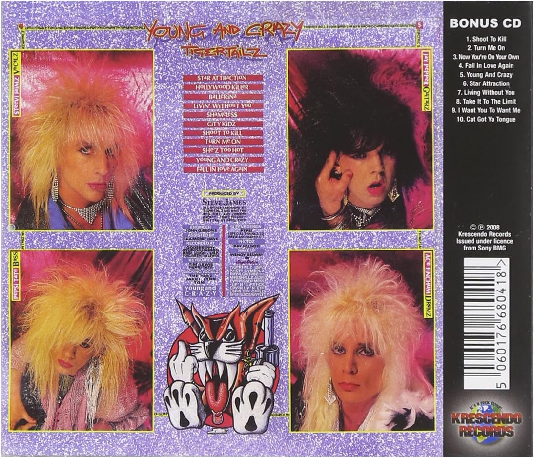 USED 2CD - Tigertailz – Young And Crazy (Deluxe Edition)