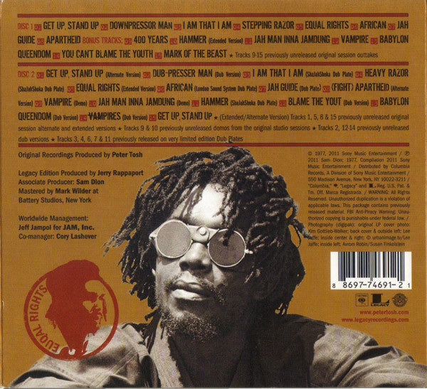 2CD - Peter Tosh – Equal Rights