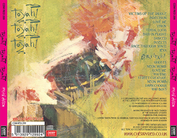 Toyah – Toyah! Toyah! Toyah! - USED CD