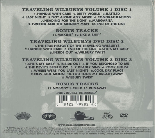 USED 2CD/DVD - The Traveling Wilburys – The Traveling Wilburys Collection