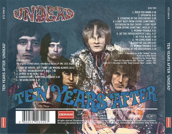 USED 2CD - Ten Years After – Undead