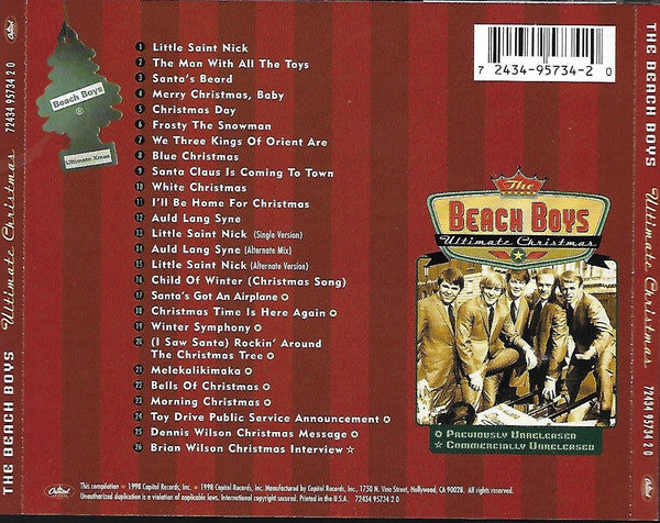 CD - The Beach Boys – Ultimate Christmas