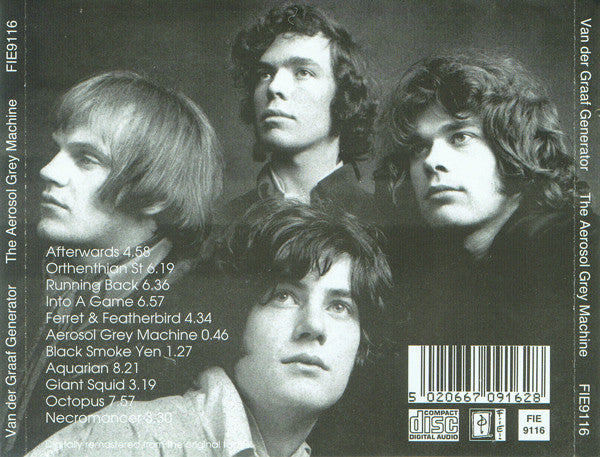 USED CD - Van Der Graaf Generator – The Aerosol Grey Machine