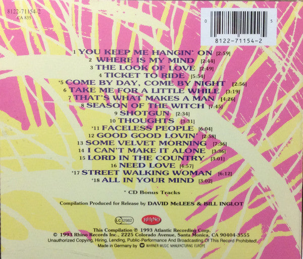 USED CD - Vanilla Fudge – Psychedelic Sundae (The Best Of)