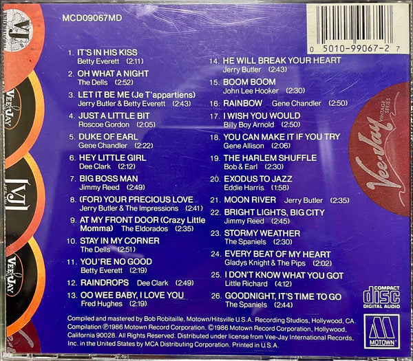 USED CD - Various – Hits From The Legendary Vee-Jay Records