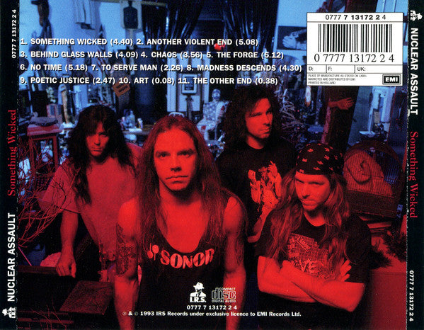 USED CD - Nuclear Assault – Something Wicked