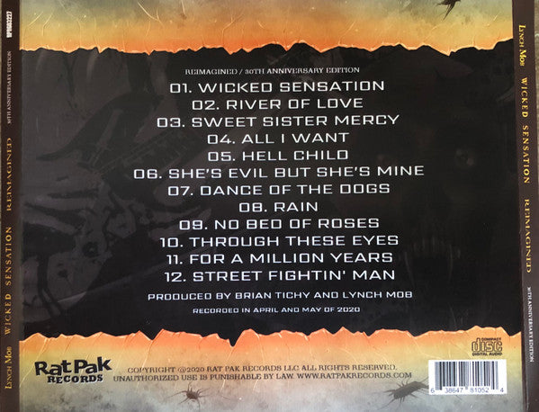 USED CD - Lynch Mob – Wicked Sensation Reimagined (30th Anniversary Edition)