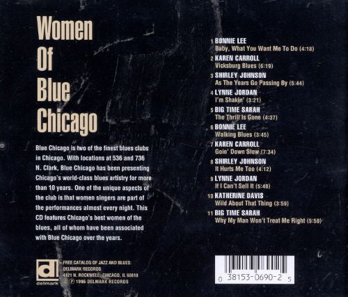USED CD - Various – Women Of Blue Chicago