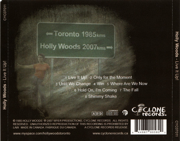 USED CD - Holly Woods – Live It Up!