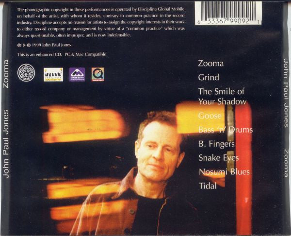 USED CD - John Paul Jones – Zooma
