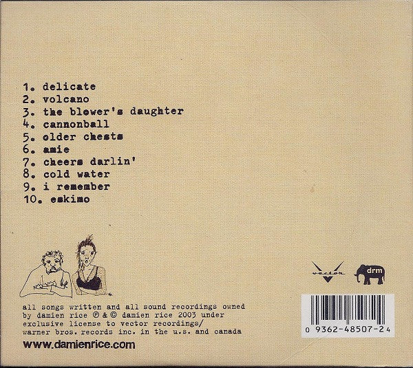 Damien Rice – O -USED CD