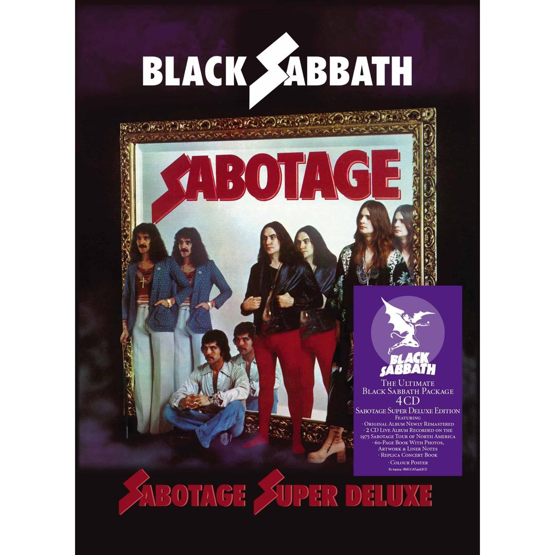 Black Sabbath - Sabotage - 4CD – Encore Records Ltd