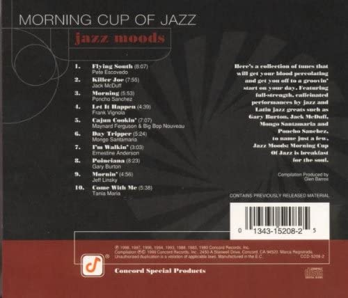 Various - Jazz Moods: Morning Cup of Jazz - USED CD