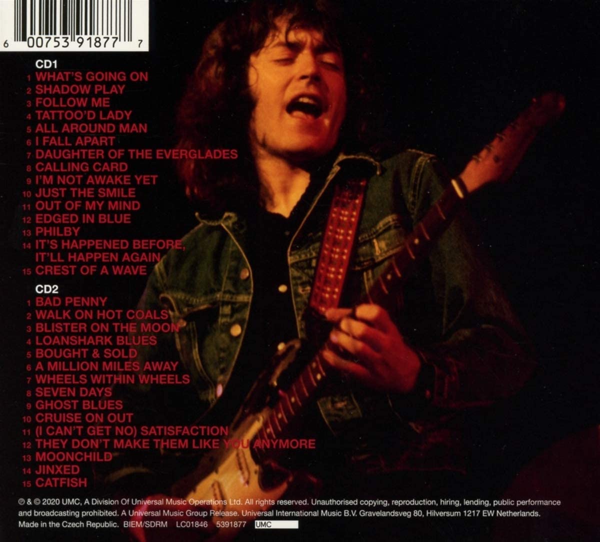 Rory Gallagher - The Best Of - 2CD