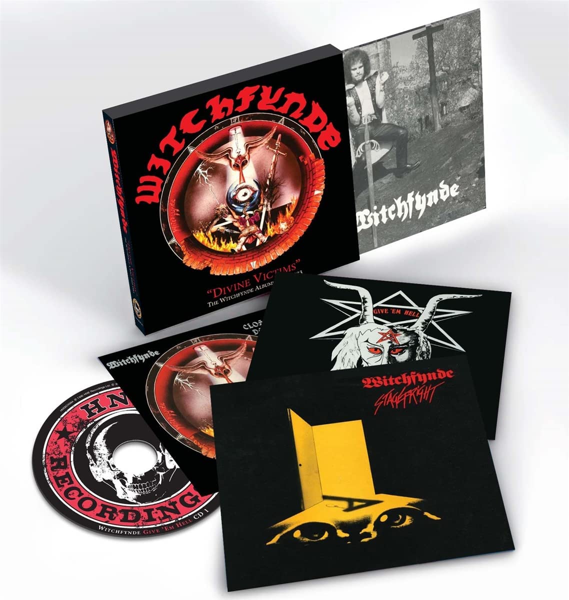 3CD - Witchfynde - Divine Victims: Witchfynde Albums 1980-1983