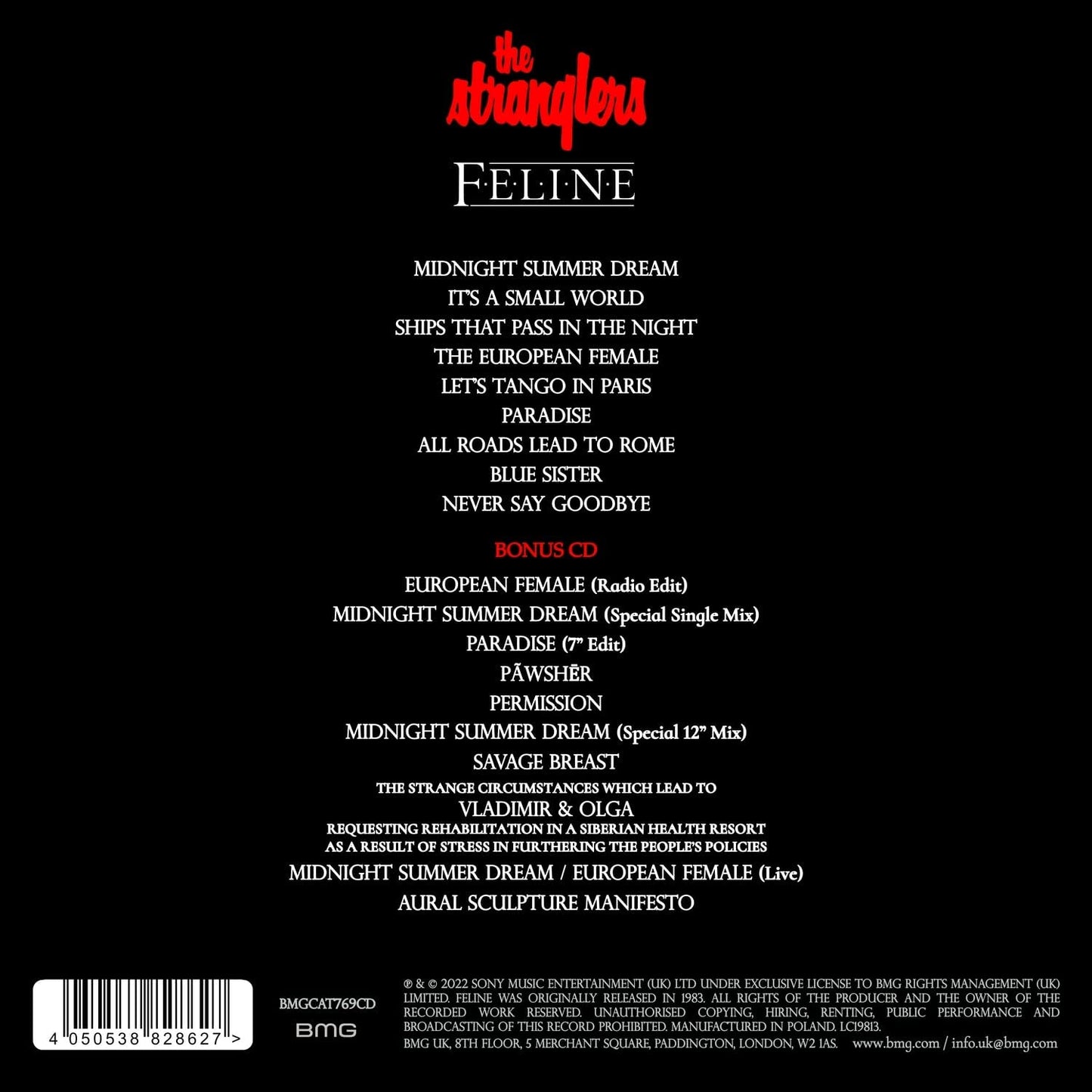 Stranglers - Feline - 2CD