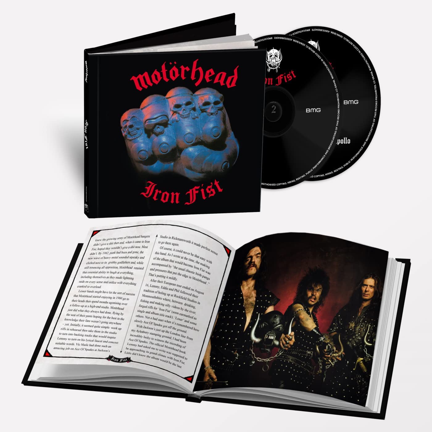 2CD - Motorhead - Iron Fist (40th)
