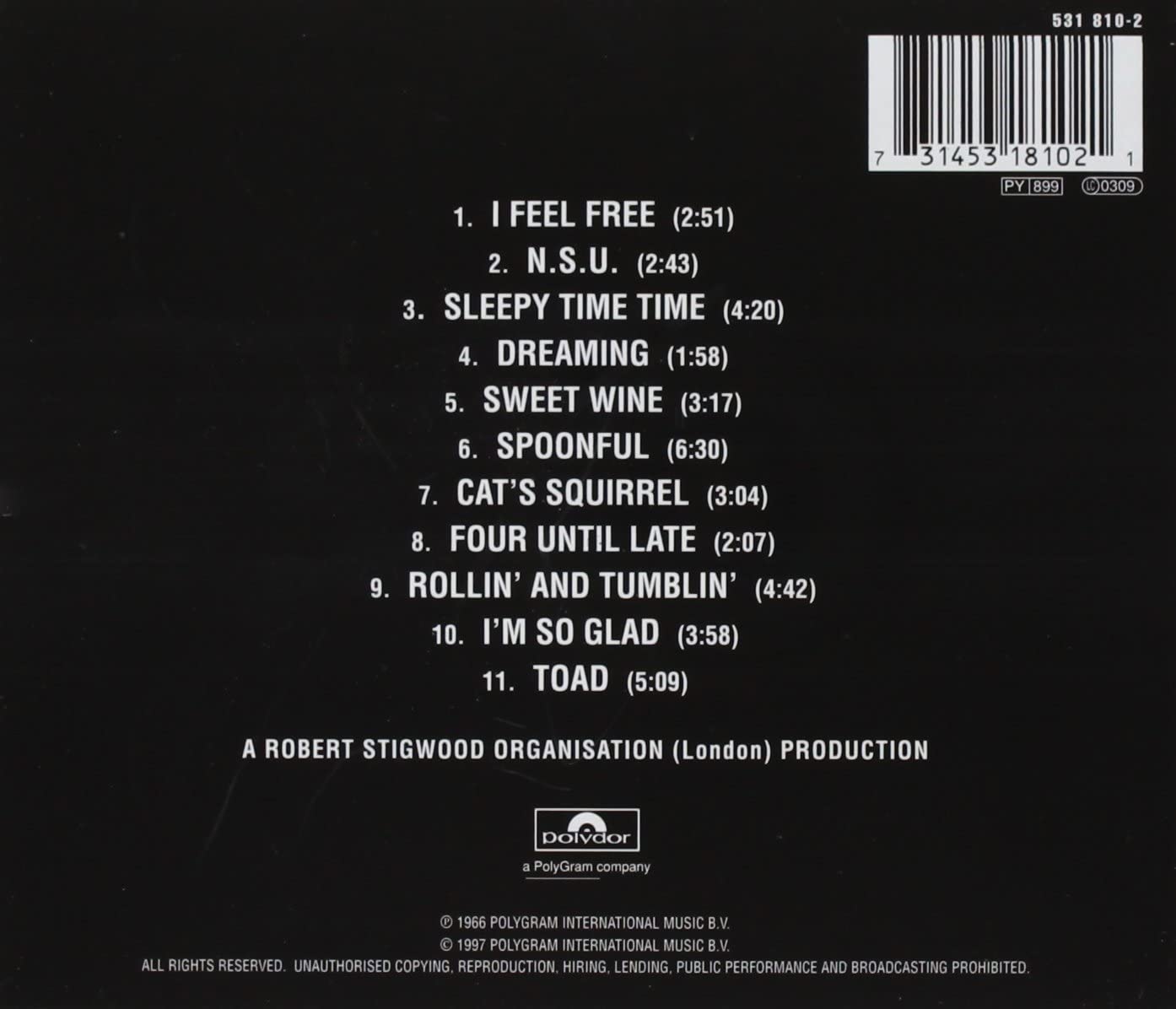 CD - Cream - Fresh Cream