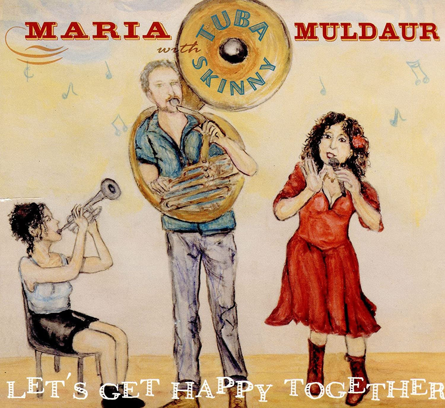 CD - Maria Muldaur - Let's Get Happy Together