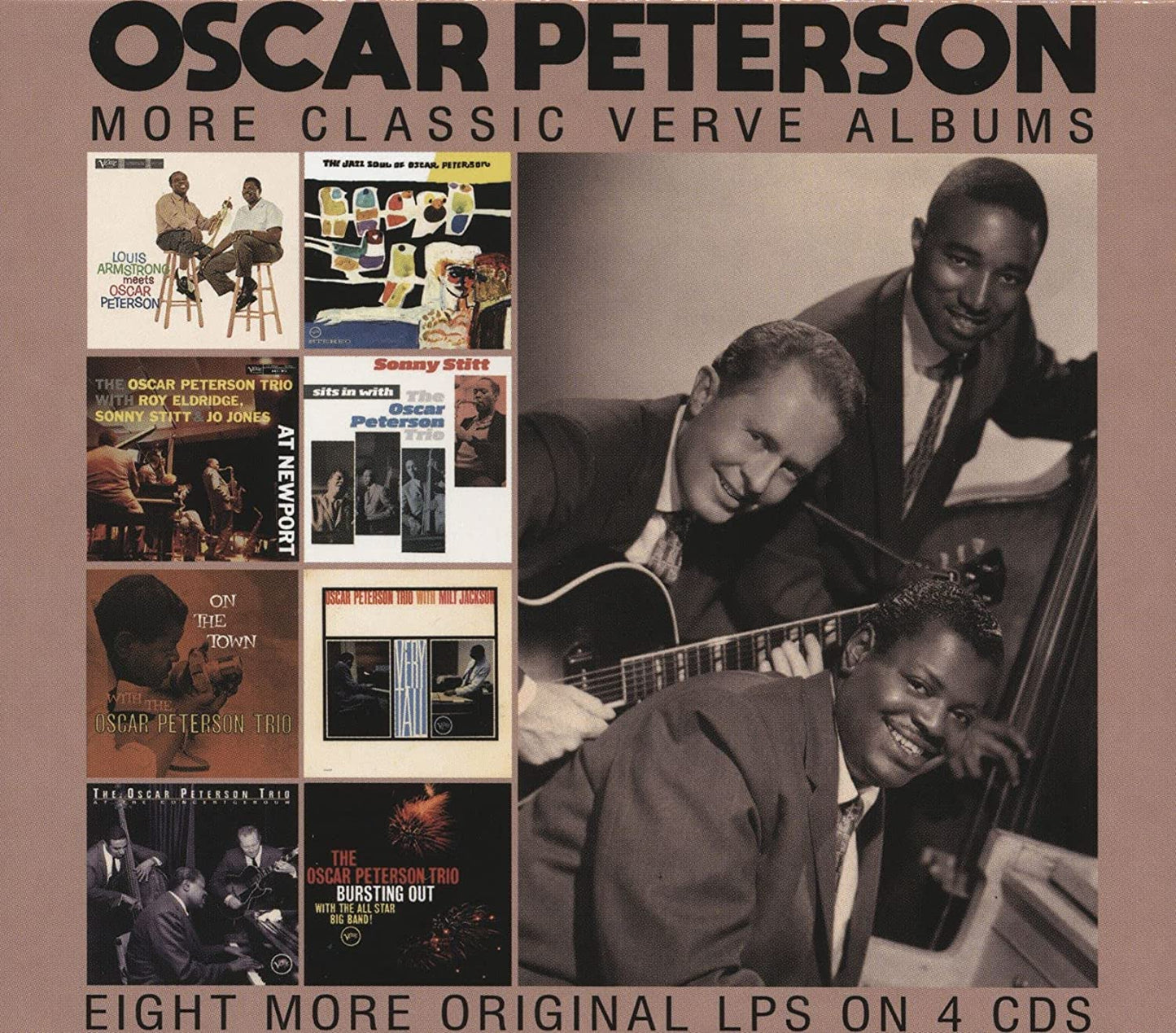 4CD - Oscar Peterson - More Classic Verve Albums