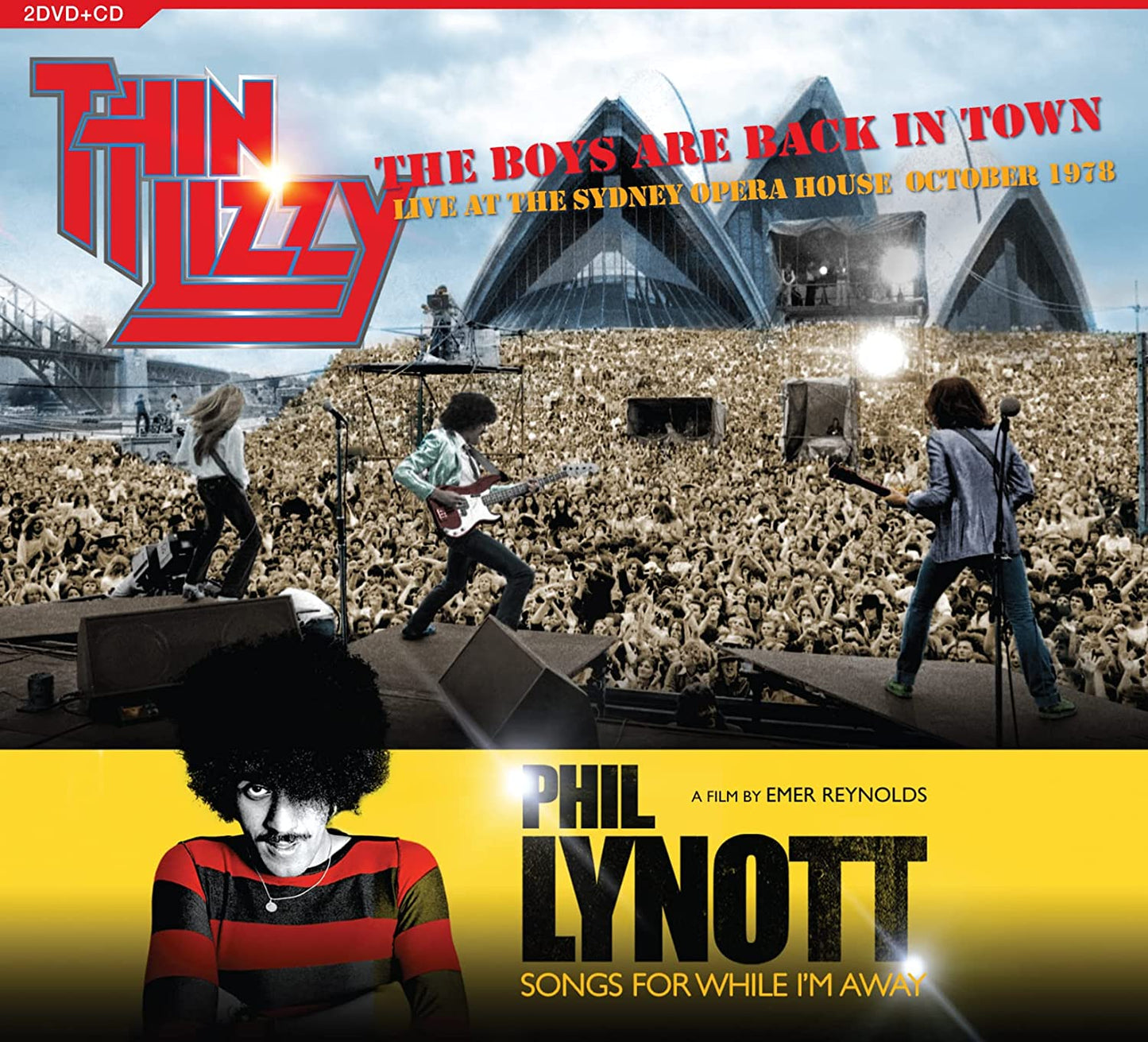 CD/2DVD - Thin Lizzy - Songs For While I'm Away + The Boys Are Back In Town