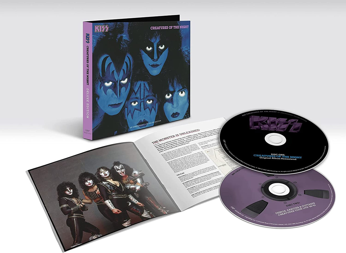 2CD - Kiss - Creatures Of The Night (40th)