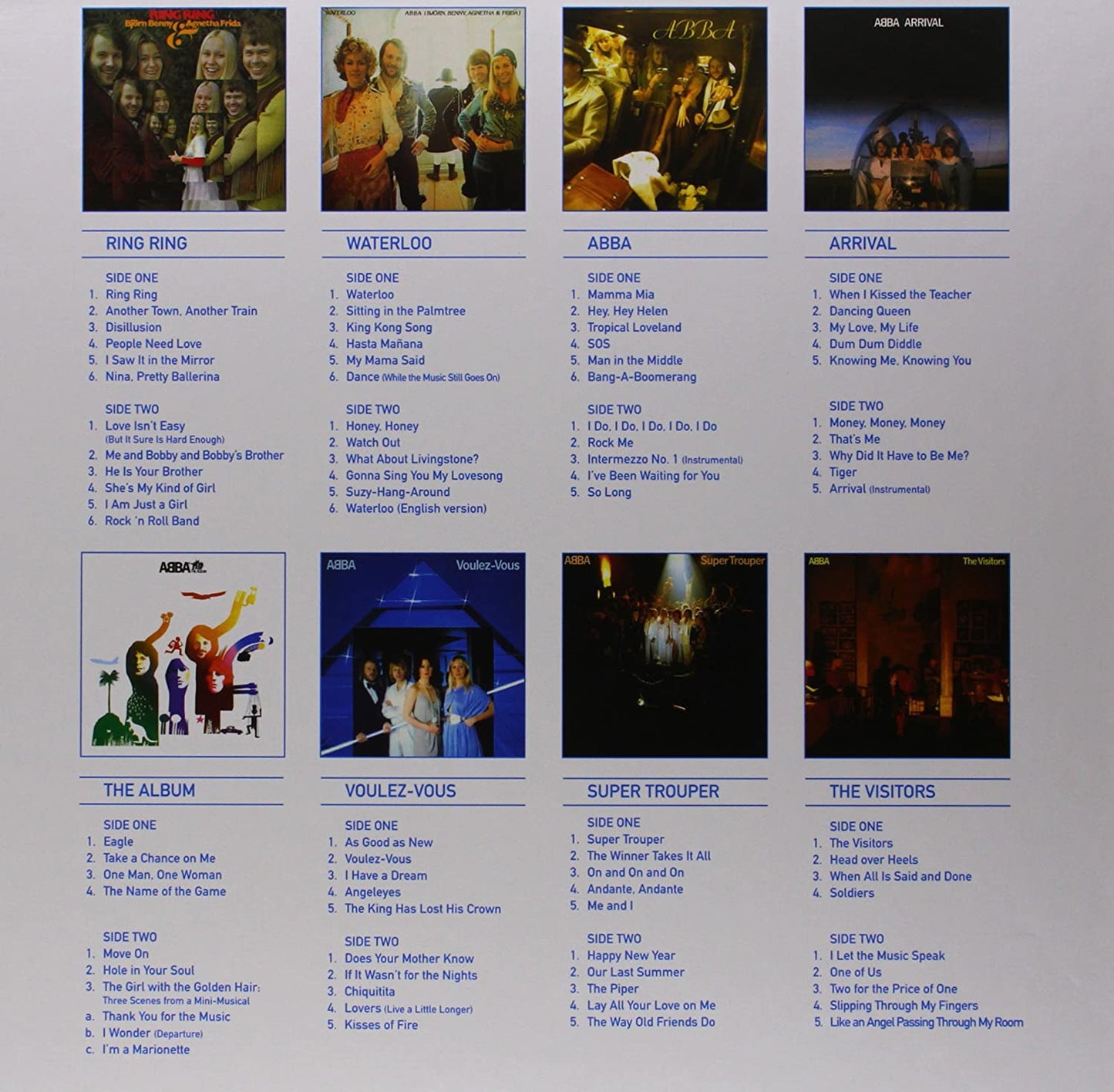 ABBA - The Studio Albums - 8LP