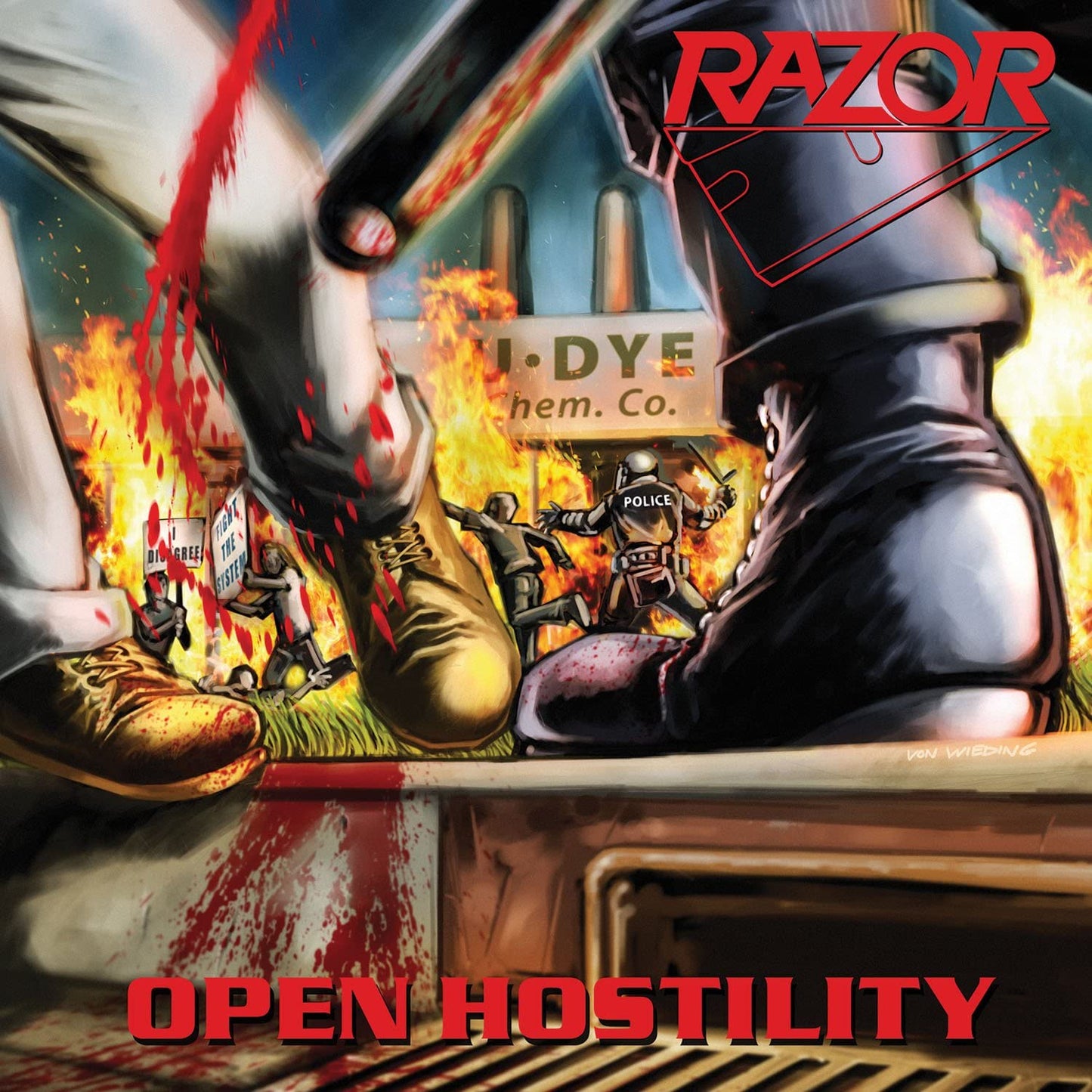 Razor - Open Hostility - CD