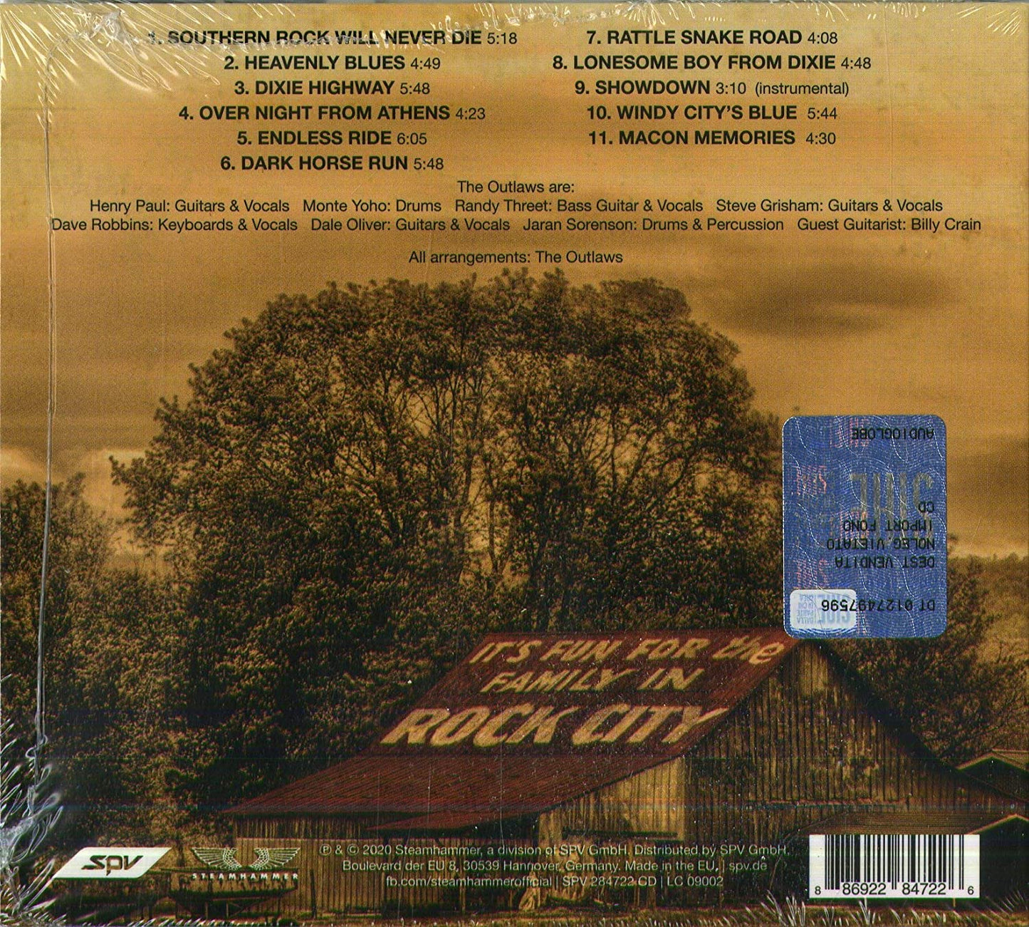 Outlaws - Dixie Highway - CD
