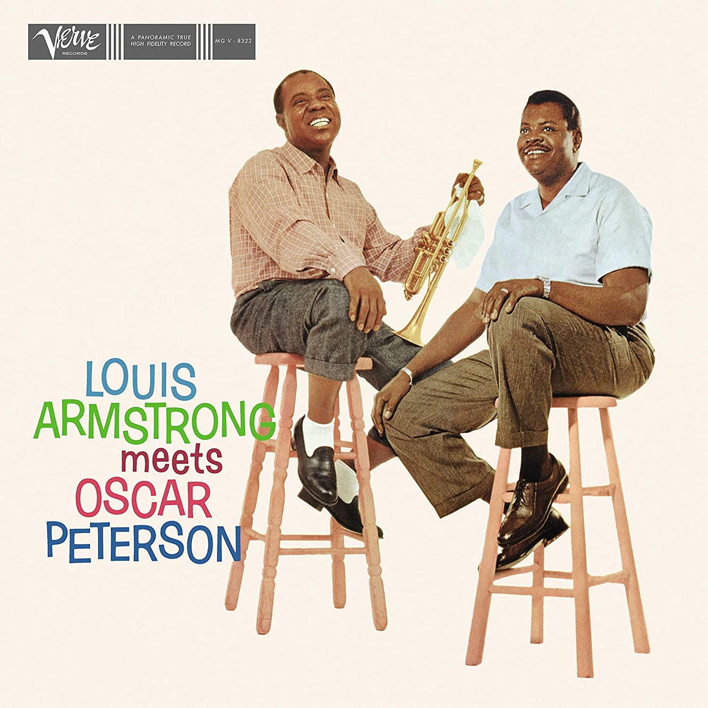 LP - Louis Armstrong - Meets Oscar Peterson