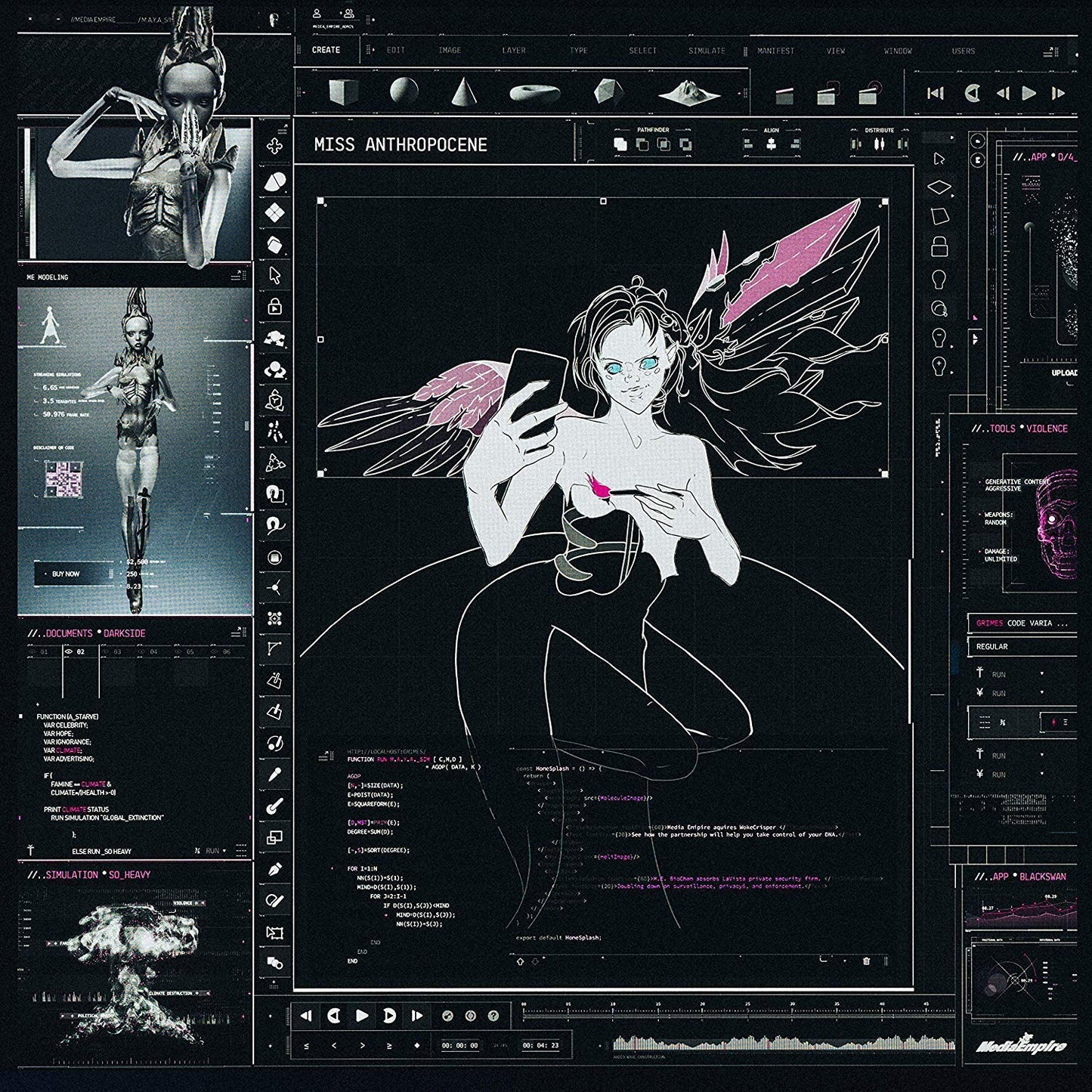 LP - Grimes - Miss Anthropocene