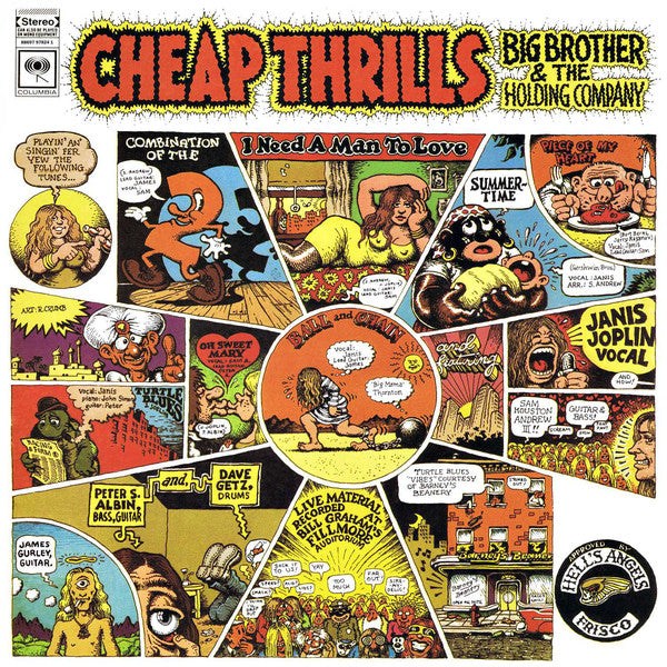 LP - Janis Joplin / Big Brother - Cheap Thrills
