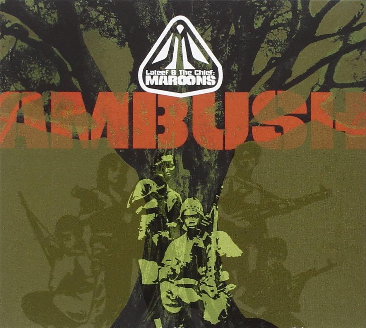 Lateef & The Chief Present Maroons – Ambush - USED CD