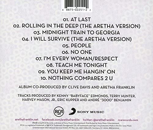 Aretha Franklin - Sings The Great Diva Classics - CD