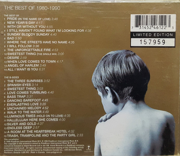 2CD - U2 – The Best Of 1980-1990
