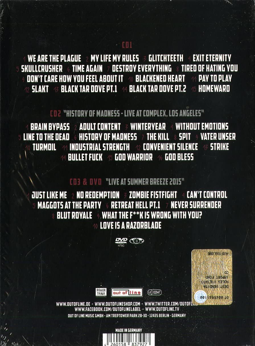 Combichrist - This Is Where Death Begins - 3CD/DVD
