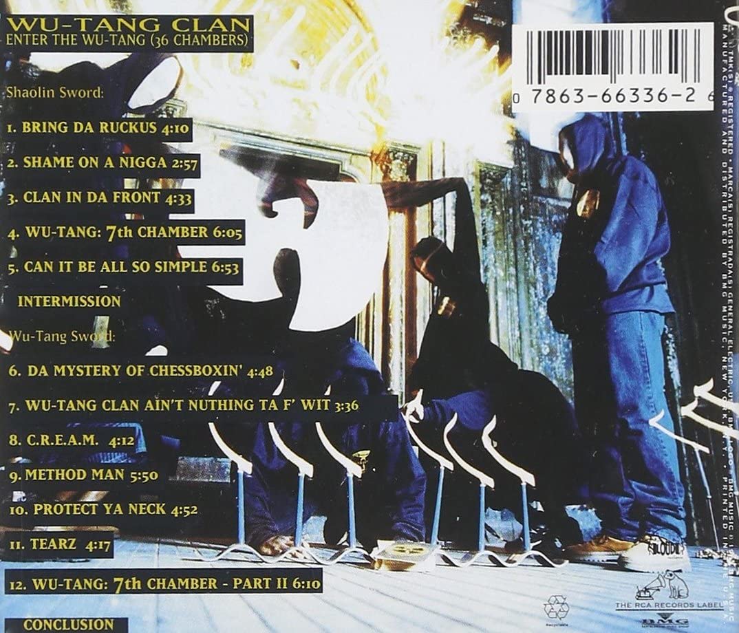 CD - Wu-Tang Clan - Enter the Wu-Tang (36 Chambers)